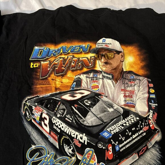 Dale Earndart Vision Of A Champion Chase Shirt Men’s Size 2XL Black E13 - Picture 9 of 10
